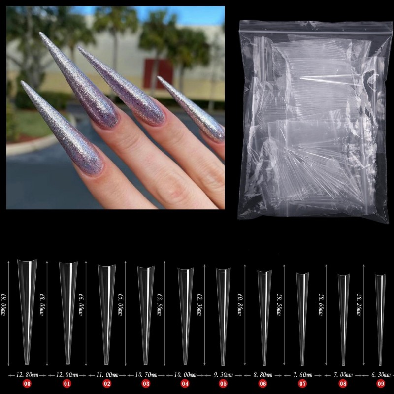 Acrylic False Nails ABS Tips
