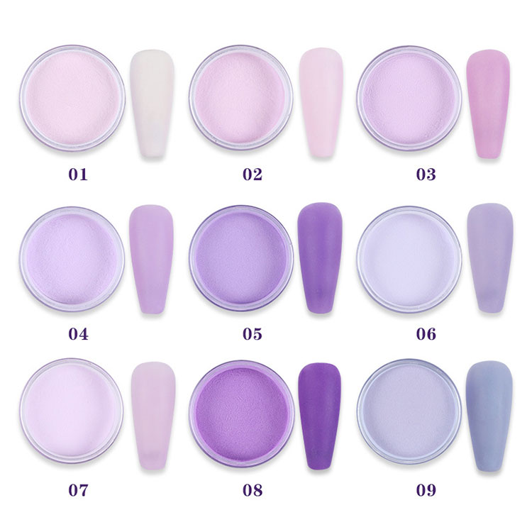 Pink Clear Dipping Powder Nail Acrylic Powder