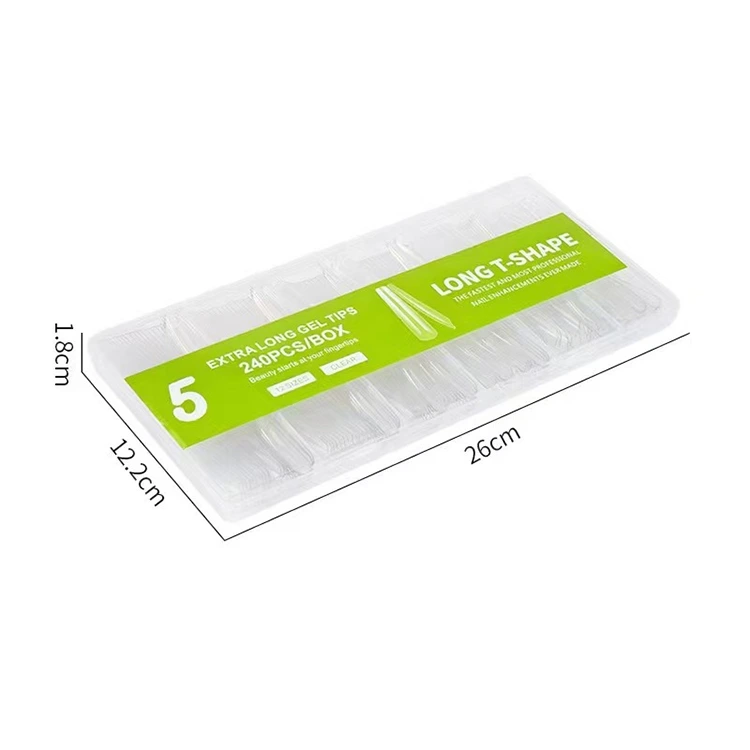 Ultra Short Soft Gel Tips – 600PCS