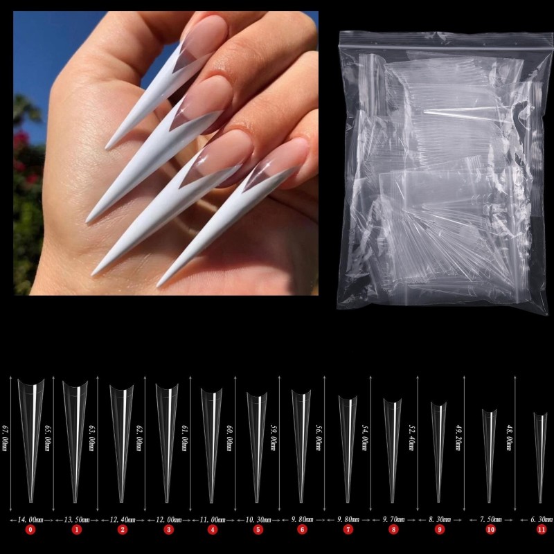 Acrylic False Nails ABS Tips