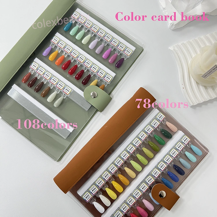 Nail Polish Color Card