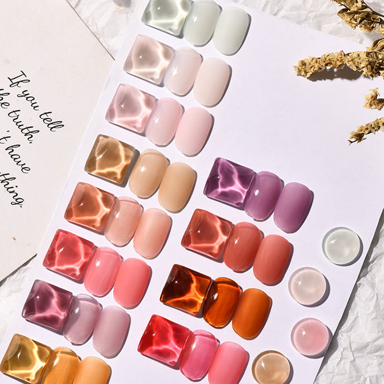 Nail Art Pudding Ice Jelly Gel Polish