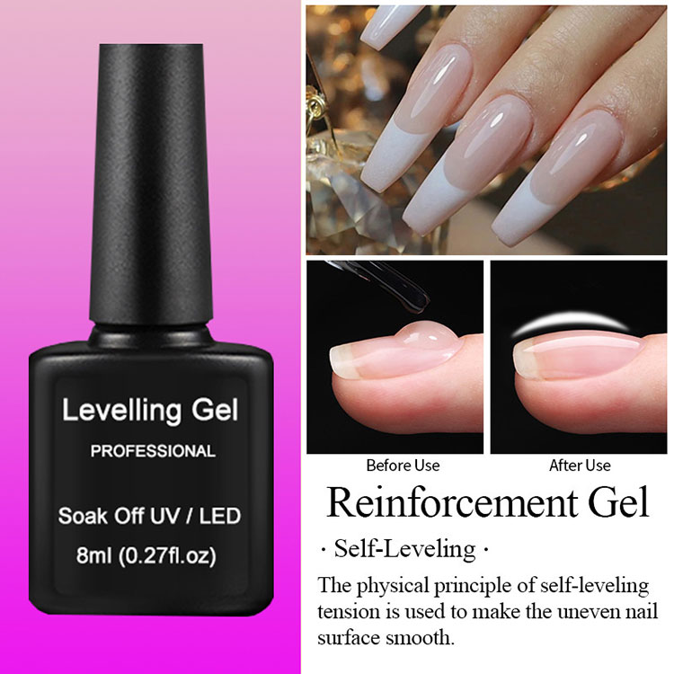 Liquid Gel Nail White Extension LOGO