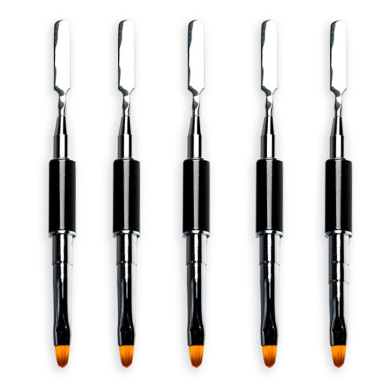 Dual-Ended Poly gel Nail Brush
