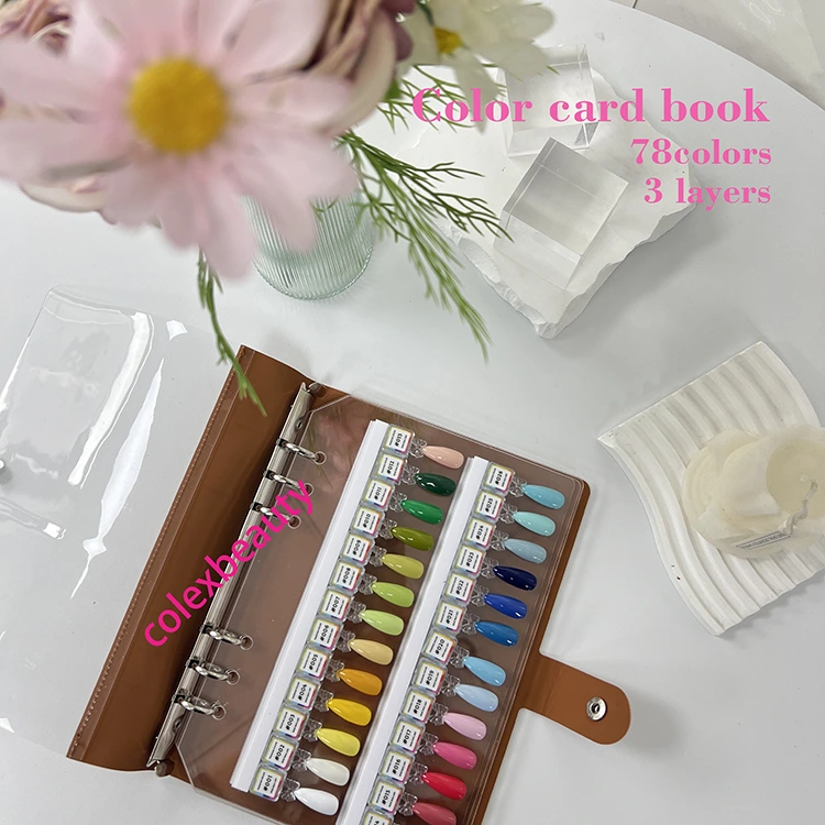 Nail Polish Color Card