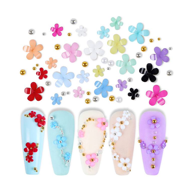 Flowers Nail Art Accessories