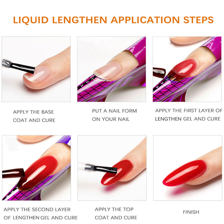 DIY Colors Gel Polish Extension