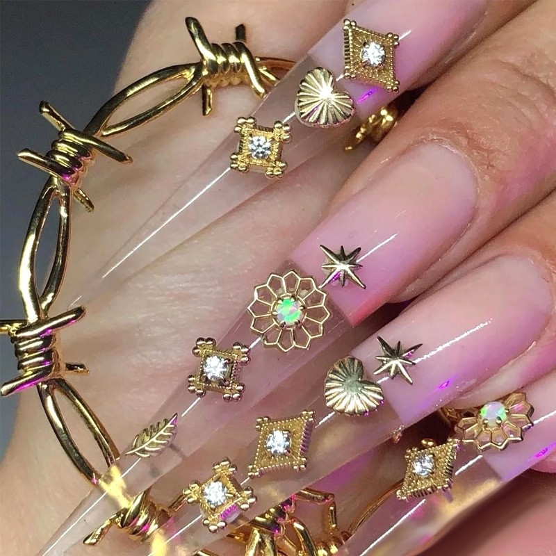 Clear Extra Long Sharp Nails Tips